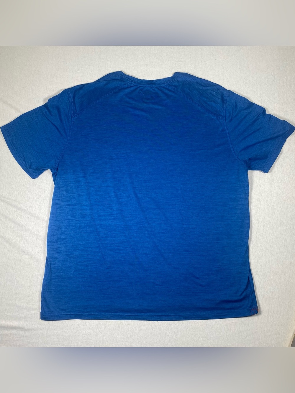 Eddie Bauer Motion Men's L Blue Stretch Athletic Crew Neck Short Sleeve T-Shirt - Picture 2 of 7